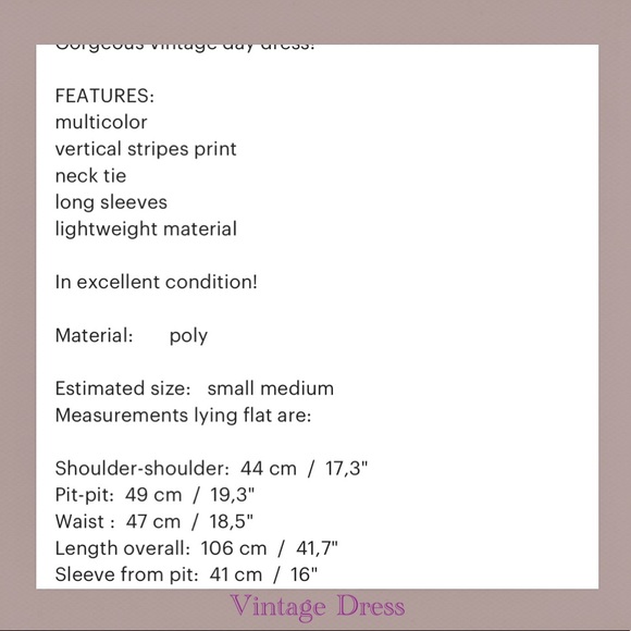 Vintage Dress - Picture 8 of 8